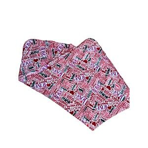 Valentine’s Day Plush Fleece Blanket Love, XOXO, and Hearts Print